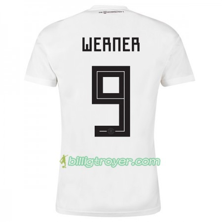 Billige Fotballdrakter Tyskland Werner 9 VM 2018 Hjemmedraktsett